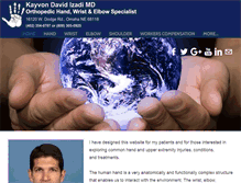 Tablet Screenshot of izadihand.com